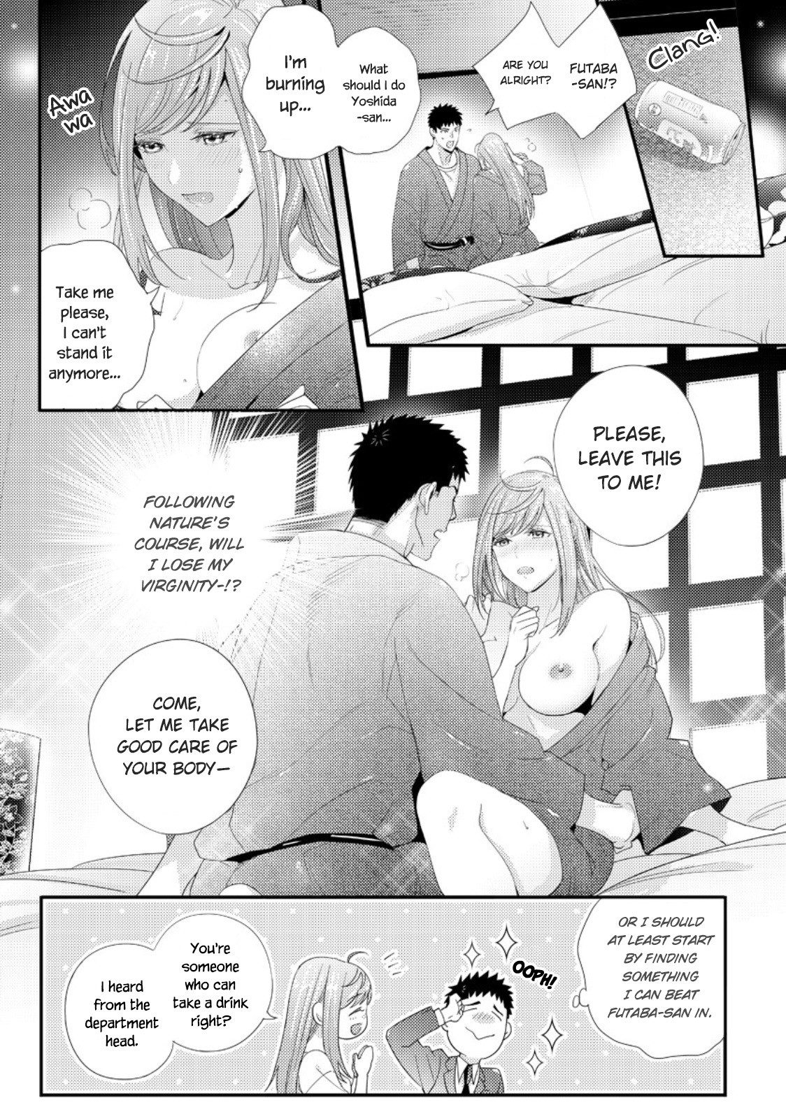 Hentai Manga Comic-Please Let Me Hold You Futaba-san!-Read-7